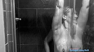 i'm sharin' hard dick in threesome with sexy milfs