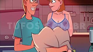 Dona Maria, The Big-Ass MILF, Gets Wild With The Guys In This Filminho!