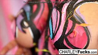 charley chase teases sensually