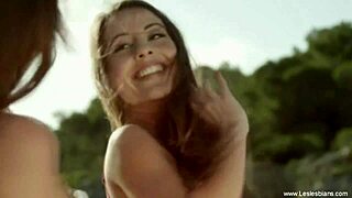 hey, eva totally adores jana's wild fingering skills in steamy lesbian play!