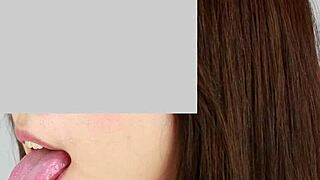 Exploring The FEMALE TONGUE FETISH In Japanese Asian Videos