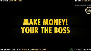 Brunette model showcases impressive ass in lingerie