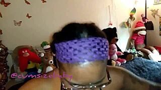 pov i christened my new glasses with thick cum from ebony teen