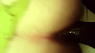 White BBW in Thong Takes BBC Doggystyle POV