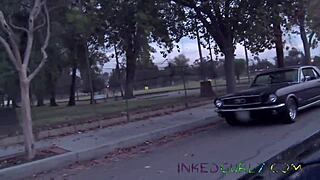 Big boobed Latina with tattoo gets fucked hard