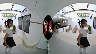 Have you seen this cute Latina ass pounded hard in VR reality?