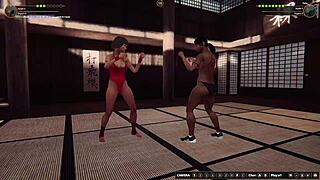 I watch dela vs josie naked fighterr 3d