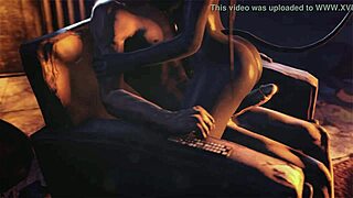 Night before Christmas with DMC's futanari adventure