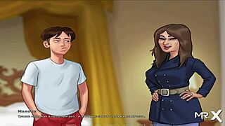 In Summertime Saga, let's try to solve case E3 94 with emotional depth.