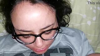 Latina Teen 18+ Friend Gives Oral In Homemade Scene