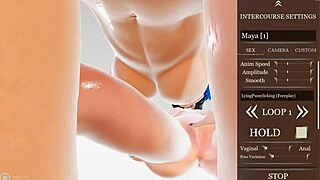 Wild lesbian teen 18+ threesome in the game build