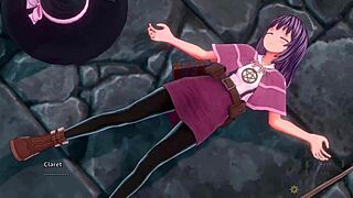 i-i'm petrified ricca turning into succubus in this 4k hentai game