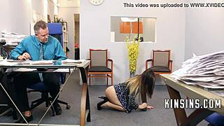 My Step Daughter Photocopies Her Tits To Seduce Me