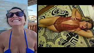 lisa aranha tried to be sensual but almost fell off the stairs