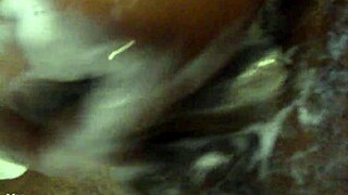 Intense masturbation session in the shower