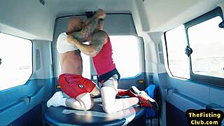 The hairy hunk gets assfisted by his lover