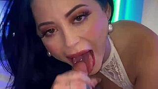 stunning eve marlowe gets fucked by a lucky cock in pov