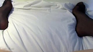 Playing with my huge dildo, I love pushing it deep 😍