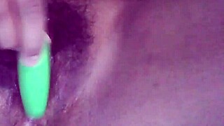 In this webcam session, the sexy latina amateur inserts toys into her vagina, reaching intense orgasm.