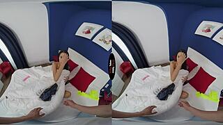 Brunette experiences anal assfucking in POV