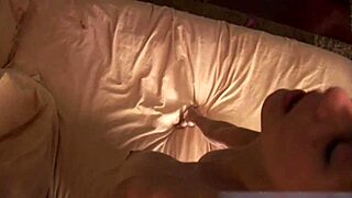 Blonde Amateur Housewife Begs for Huge Cumshot on Her Face in Homemade Clip!