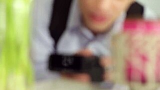 Hot Busty Lesbian MILF Has Sex With Petite Teen Sara Luvvv