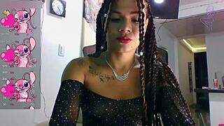 Ts angelique monroe masturbates to orgasm