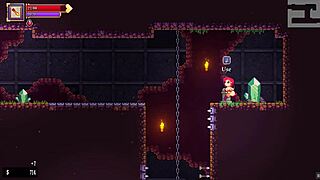 Scarlet Maiden hentai game with strap-on lesbian action and naughty goblin play