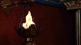 Mistress Commands Two Slaves with Strapon in BDSM Threesome!