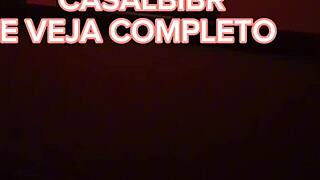 Young couple explores new experiences at the glory hole.