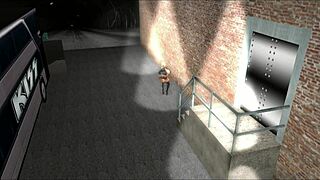 Blonde with big ass kisses, then gets oral and assfucked bent over.