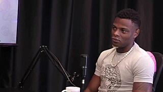 Will mastro dominates in sheer red lingerie