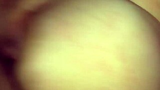 Bent over in doggystyle, her big ass bounces with every thrust