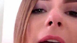 Stepsister Casually Sucks Big Cock