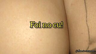 Laura Gutierrez experiences anal for the second time, tearing her vagina and drawing blood from the novice German tattoo artist of the couple.