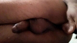 she uses anal toys for intense masturbation