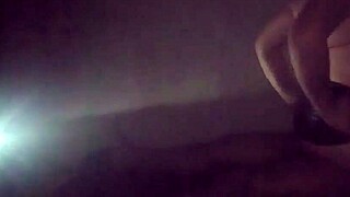 no light so i talked to neighbor and rode his dick to relax