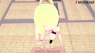 Ino Yamanaka Gives Intense Blowjob In Naruto