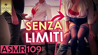 senza limiti italiana dialoghi asmr with jerk off instructions