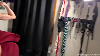 behind the scenes with fitness model lora cross