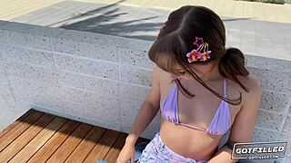 tommy king feels intense pleasure taking a big load bent over