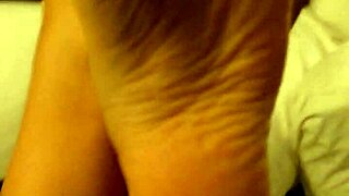 Coworker Shares Webcam Footage of High Arch Foot Rubbing.