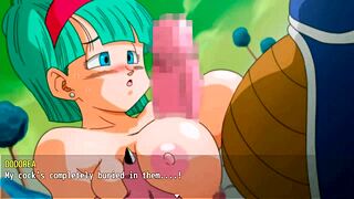 bulma's brief adventure 3 hd part 2 - busty anime girl exploration.
