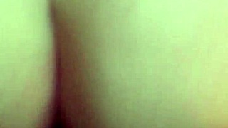 White BBW Bent Over in Doggystyle Position Receives Cumshot