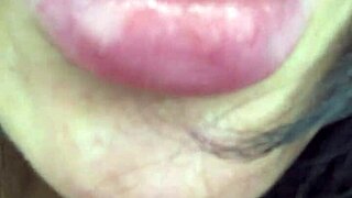 Kiss my big tits and masturbate, then cum on my brunette milf face at home?