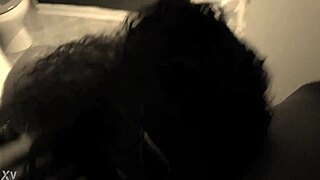 sloppybecky sucking big black dick in bathroom before anal