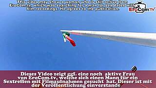 german agent picks up spanish latina for holiday cum in mouth.