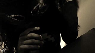 sloppybecky sucking big black dick in bathroom before anal