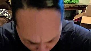 She says, 'I love sucking this cock in a deep blowjob'