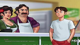 In Summertime Saga, Check Out the Mature Cumshot Scene in Episode 3, Part 28